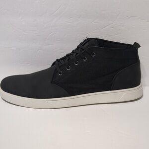 Timberland Men Plain Toe Ankle Chukka Boots Groveton Size 11.5 Black